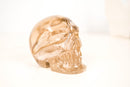 AAA - Grade Smoky Citrine Crystal Skull – Gorgeous All - Natural Honey Citrine Quartz - 840g - 1.9 lb - E2D Crystals & Minerals
