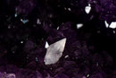 Pair of Intense Violet - Purple Amethyst Cathedral Geodes - E2D Crystals & Minerals