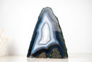 Rare Blue & White Lace Agate Geode – Collector’s Display Specimen - E2D Crystals & Minerals