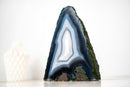 Rare Blue & White Lace Agate Geode – Collector’s Display Specimen - E2D Crystals & Minerals