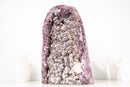 Rare Amethyst Cluster with Micro - Crystallized Calcite – Large Cut - Base Specimen - E2D Crystals & Minerals