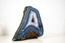 Intact Blue & White Lace Agate Geode – All - Natural Collector - Grade - E2D Crystals & Minerals