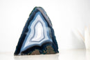 Rare Blue & White Lace Agate Geode – Collector’s Display Specimen - E2D Crystals & Minerals