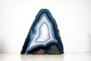 Rare Blue & White Lace Agate Geode – Collector’s Display Specimen - E2D Crystals & Minerals