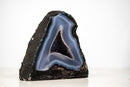 Small Agate Geode with Lace Agate Druzy and Blue Banded Agate - E2D Crystals & Minerals