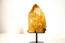 Large Natural Golden Honey Citrine Crystal Point - E2D Crystals & Minerals