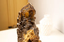 Rare Elestial Alligator Quartz Cluster on Feldspar & Quartz Matrix - E2D Crystals & Minerals
