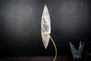 Clear Quartz Crystal Flame Sculpture – All - Natural, Handcarved Quartz - E2D Crystals & Minerals