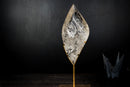 High - Grade Water - Clear Lemurian Quartz Flame Sculpture - E2D Crystals & Minerals