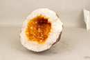 All - Natural Small Citrine Geode Cave with Sparkly Orange Citrine - E2D Crystals & Minerals