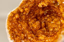 All - Natural Citrine Geode Cave with Vibrant, Sparkly Orange Points - E2D Crystals & Minerals