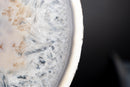 Rare Natural white Lace Agate Slice with Crystal Interior - E2D Crystals & Minerals