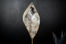High - Grade Water - Clear Lemurian Quartz Flame Sculpture - E2D Crystals & Minerals