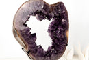 AAA - Grade Amethyst Geode Portal – Large Deep Purple Crystals on Custom - Made Stand, Collector’s Display Piece - 29 Lb. - E2D Crystals & Minerals
