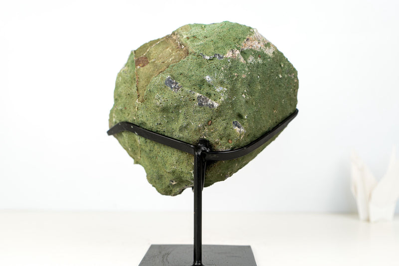 Rare Rose Amethyst Flower in Galaxy Amethyst Geode - Collector - Grade Multicolored Galaxy Druzy Geode - 10 Lb. - E2D Crystals & Minerals