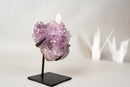 The Unicorn – Rare Amethyst Flower with Calcite Crystal Inclusion | Natural & Ethical - 3 Lb. - E2D Crystals & Minerals