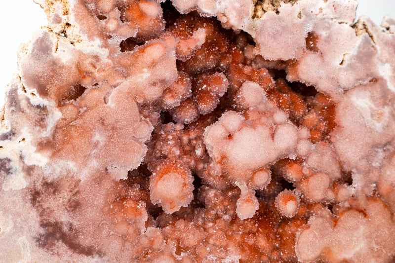 Rare Red Pink Amethyst Geode with Superb Red and Pink Galaxy Druzy – AAA - Grade Collector Crystal from Brazil - 13 Lb. - E2D Crystals & Minerals
