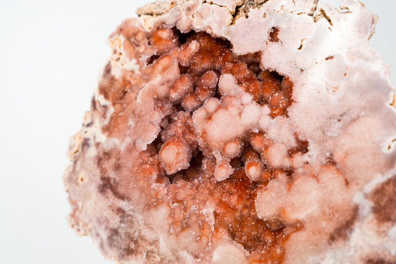 Rare Red Pink Amethyst Geode with Superb Red and Pink Galaxy Druzy – AAA - Grade Collector Crystal from Brazil - 13 Lb. - E2D Crystals & Minerals