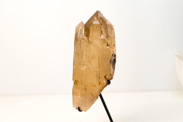 Gorgeous Natural Citrine Crystal Quartz with Elestial and Lemurian Lines – Honey Citrine Color, From Araçuaí, Brazil - 5.3 Lb. - E2D Crystals & Minerals