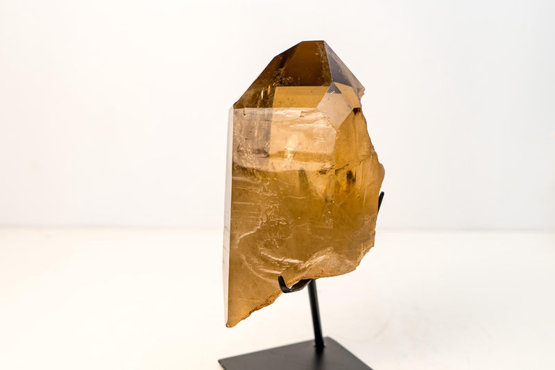 Genuine Citrine Quartz Crystal – Water - Clear Honey - Orange from Araçuaí, Brazil - 3.1 Kg - 6.8 lb - E2D Crystals & Minerals