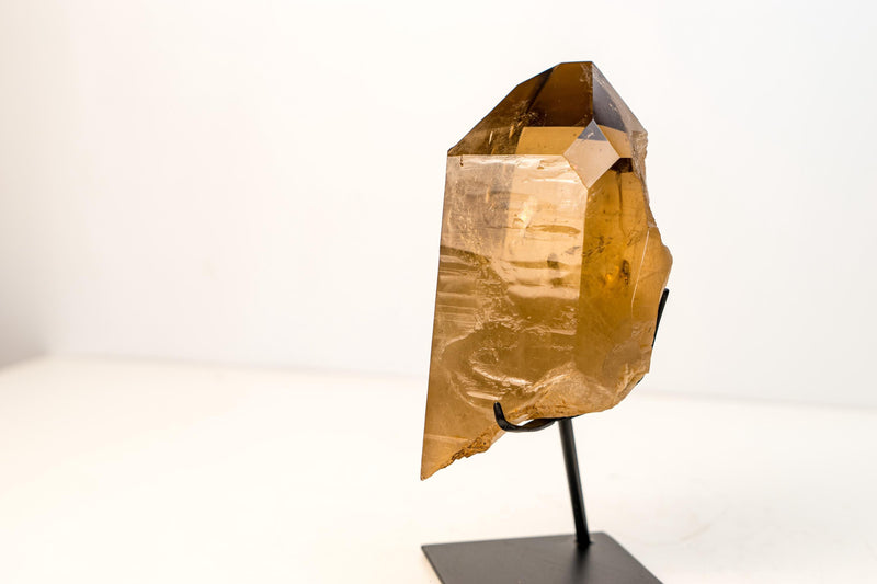 Genuine Citrine Quartz Crystal – Water - Clear Honey - Orange from Araçuaí, Brazil - 3.1 Kg - 6.8 lb - E2D Crystals & Minerals