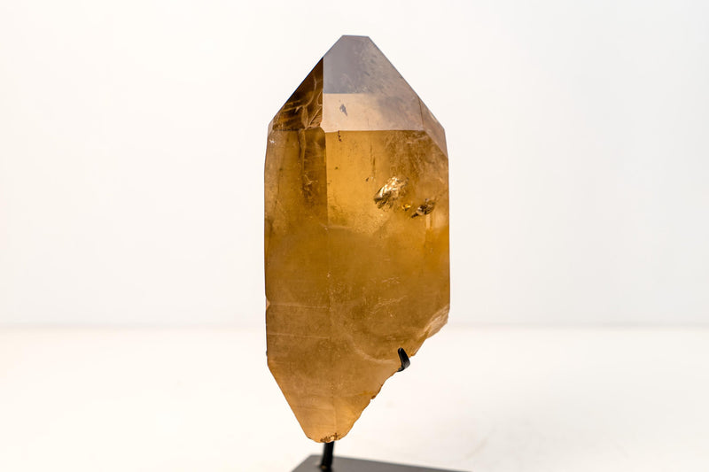 Genuine Citrine Quartz Crystal – Water - Clear Honey - Orange from Araçuaí, Brazil - 3.1 Kg - 6.8 lb - E2D Crystals & Minerals