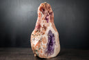 Rare Pink Amethyst Geode with Pink and Purple Druzy – All - Natural, Ethically Sourced Amethyst - 22.3 Lb. - E2D Crystals & Minerals