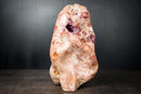Rare Pink Amethyst Geode with Pink and Purple Druzy – All - Natural, Ethically Sourced Amethyst - 22.3 Lb. - E2D Crystals & Minerals