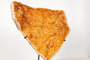 Large Sculptural Citrine Cluster with Micro Calcite Inclusions and Sparkly Points on Custom Stand – Natural Statement Décor - 20x15 In. - E2D Crystals & Minerals