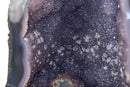 Rare Blue Agate Geode Cathedral with Sparkly Blue Galaxy Druzy Amethyst and Calcite Inclusions - 21 Lb. 8 In. - E2D Crystals & Minerals