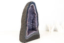 Rare Blue Agate Geode Cathedral with Sparkly Blue Galaxy Druzy Amethyst and Calcite Inclusions - 21 Lb. 8 In. - E2D Crystals & Minerals