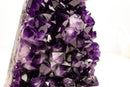 Sculptural AAA Amethyst Cluster with Large Druzy Crystals – Grape Jelly Purple - 5.6 Kg - 12.2 lb - E2D Crystals & Minerals