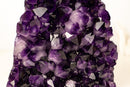 Sculptural AAA Amethyst Cluster with Large Druzy Crystals – Grape Jelly Purple - 5.6 Kg - 12.2 lb - E2D Crystals & Minerals