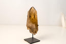Small Genuine Natural Citrine Crystal – Bi - Terminated Water - Clear Honey - Orange Quartz Specimen - 785g - 1.7 lb - E2D Crystals & Minerals