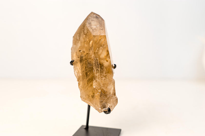 Small Genuine Natural Citrine Crystal – Water - Clear Honey - Orange Quartz Specimen From Brazil - 630g - 1.4 lb - E2D Crystals & Minerals