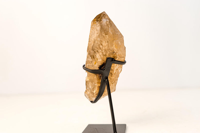 Small Genuine Natural Citrine Crystal – Water - Clear Honey - Orange Quartz Specimen From Brazil - 630g - 1.4 lb - E2D Crystals & Minerals