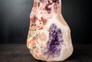 Rare Pink Amethyst Geode with Pink and Purple Druzy – All - Natural, Ethically Sourced Amethyst - 22.3 Lb. - E2D Crystals & Minerals