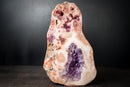 Rare Pink Amethyst Geode with Pink and Purple Druzy – All - Natural, Ethically Sourced Amethyst - 22.3 Lb. - E2D Crystals & Minerals