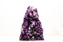 Sculptural AAA Amethyst Cluster with Large Druzy Crystals – Grape Jelly Purple - 5.6 Kg - 12.2 lb - E2D Crystals & Minerals