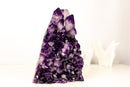 Sculptural AAA Amethyst Cluster with Large Druzy Crystals – Grape Jelly Purple - 5.6 Kg - 12.2 lb - E2D Crystals & Minerals