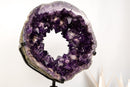Amethyst Geode Portal with AAA Crown Druzy Formation - E2D Crystals & Minerals