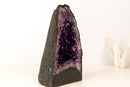 High - Grade Amethyst Cathedral Geode with Saturated Deep Purple Druzy – 13.6 lb - E2D Crystals & Minerals