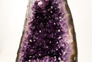 High - Grade Amethyst Cathedral Geode with Saturated Deep Purple Druzy – 13.6 lb - E2D Crystals & Minerals