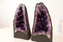 Pair or High - Grade Amethyst Cathedral Geodes - E2D Crystals & Minerals