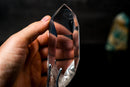Water - Clear Lemurian Quartz Obelisk Point from Diamantina, Brazil - E2D Crystals & Minerals