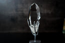 Lemurian Quartz Obelisk Point from Diamantina, Water - Clear with Phantom Inclusion - E2D Crystals & Minerals