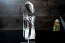 AAA Optical Lemurian Quartz Point – Water - Clear Crystal (11" Tall) - E2D Crystals & Minerals
