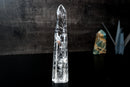 Water - Clear Quartz Crystal Obelisk from Diamantina, Brazil - E2D Crystals & Minerals