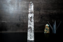 Water - Clear Tall Quartz Crystal Obelisk from Diamantina, Brazil - E2D Crystals & Minerals