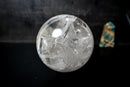 Large Natural Clear Quartz Sphere from Diamantina, Brazil (11 lb) - E2D Crystals & Minerals